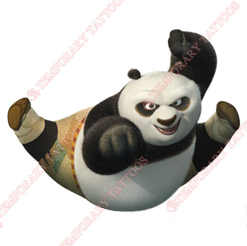 Kung Fu Panda Customize Temporary Tattoos Stickers NO.3369